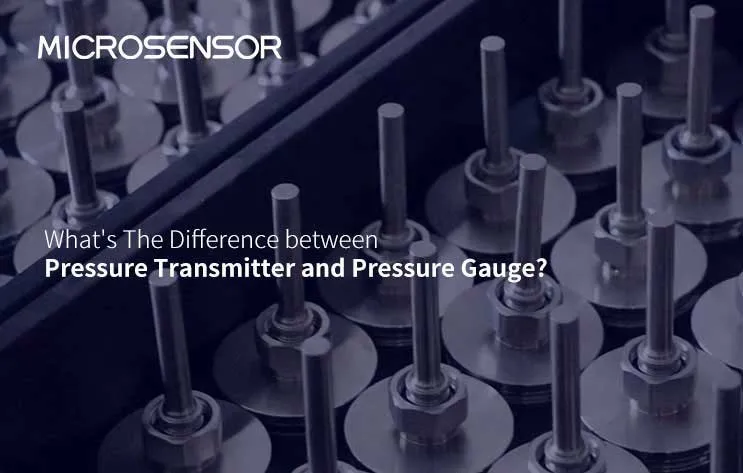 what‘s the difference between pressure transmitter and pressure gauge?’