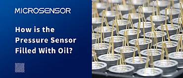 How Is The Pressure Sensor Filled With Oil?