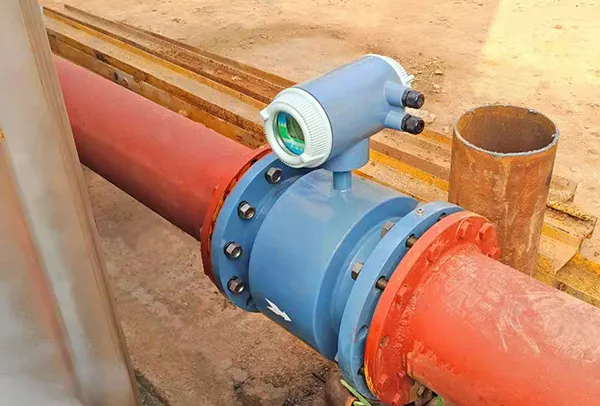 Micro Sensor’s electromagnetic flow meter applied in water pipeline