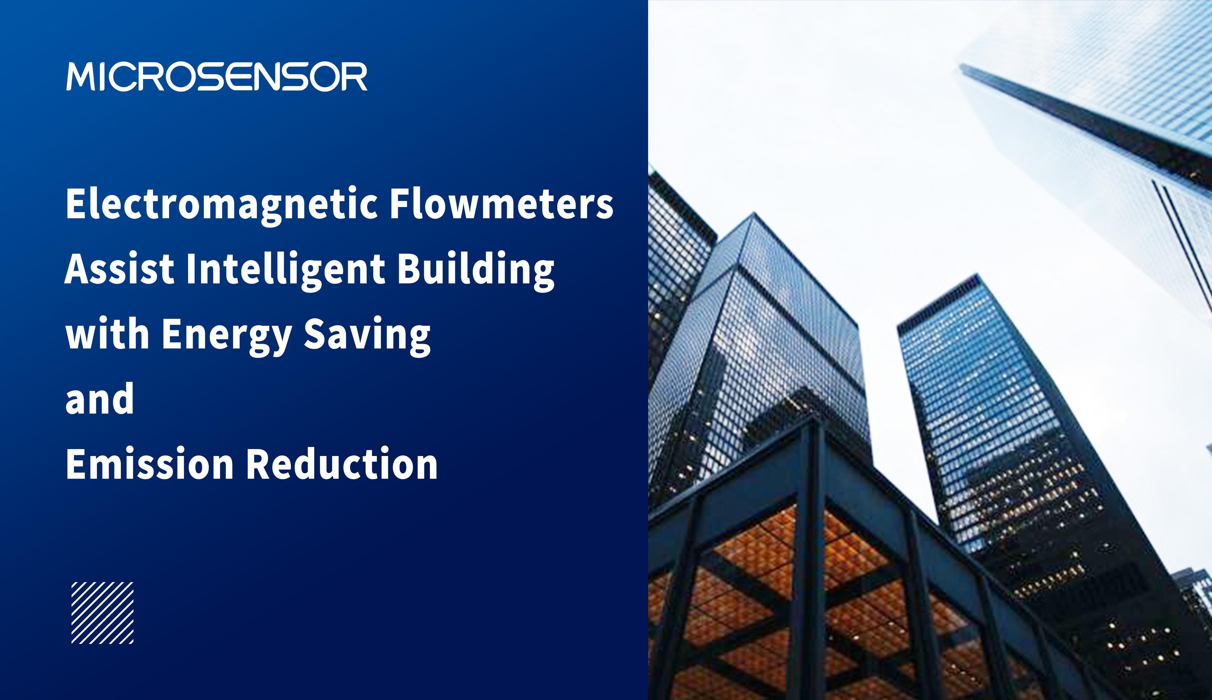 Electromagnetic Flowmeters Assist Intelligent Building with Energy Saving and Emission Reduction