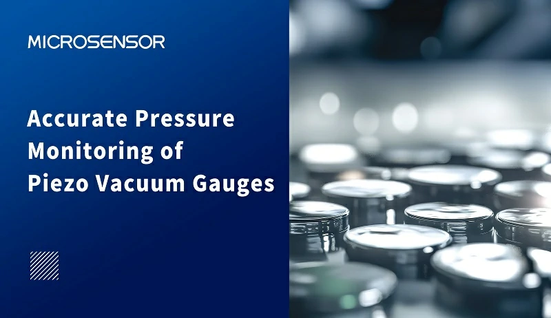Accurate Pressure Monitoring of Piezoresistive Vacuum Gauges