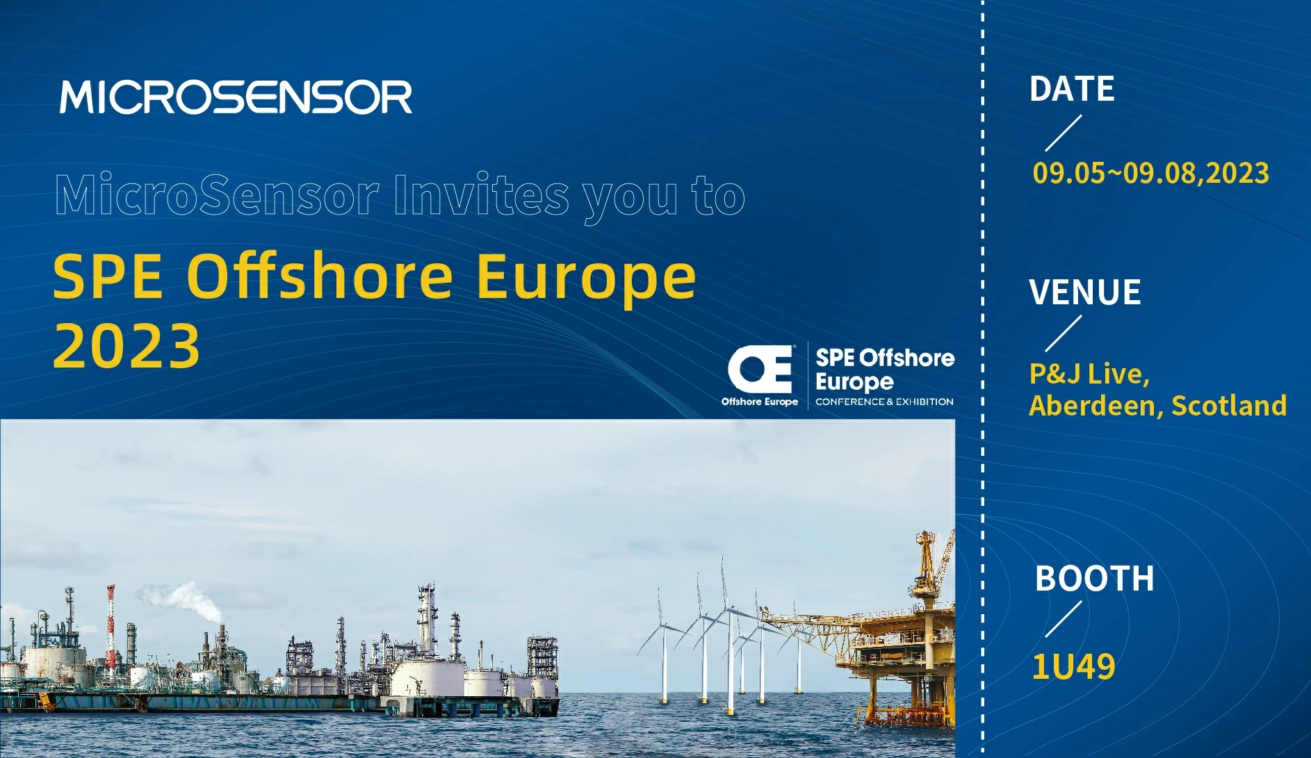Meet Micro Sensor at SPE Offshore Europe 2023