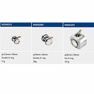 φ12.6mm Differential Pressure Sensor with Oil-filled