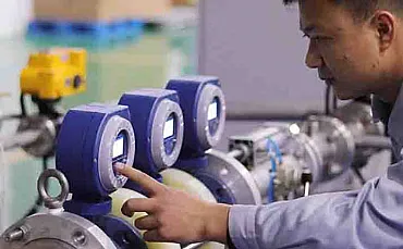 Electromagnetic Flow Meter Quantitative Control Application