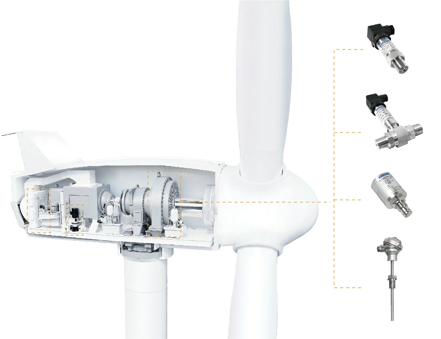 Wind Turbine Generator Pressure Monitoring