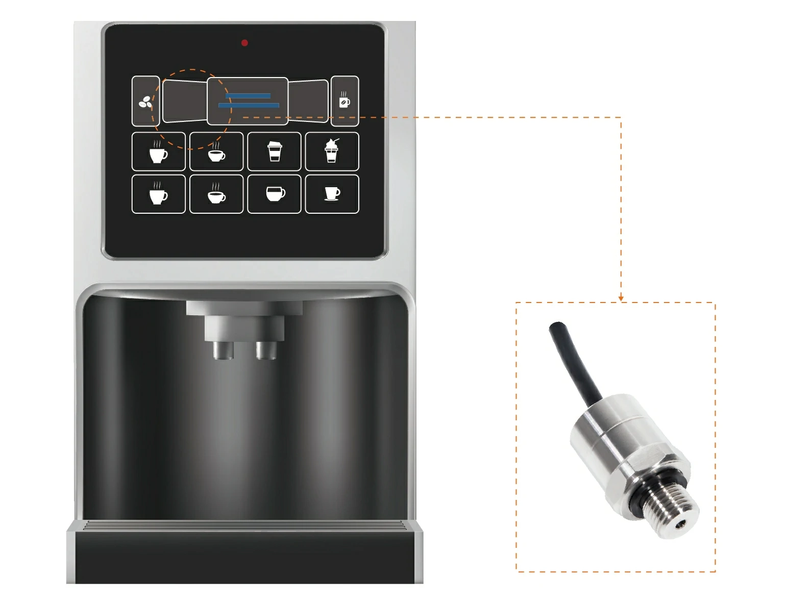 Coffee Machine Pressure Monitoring