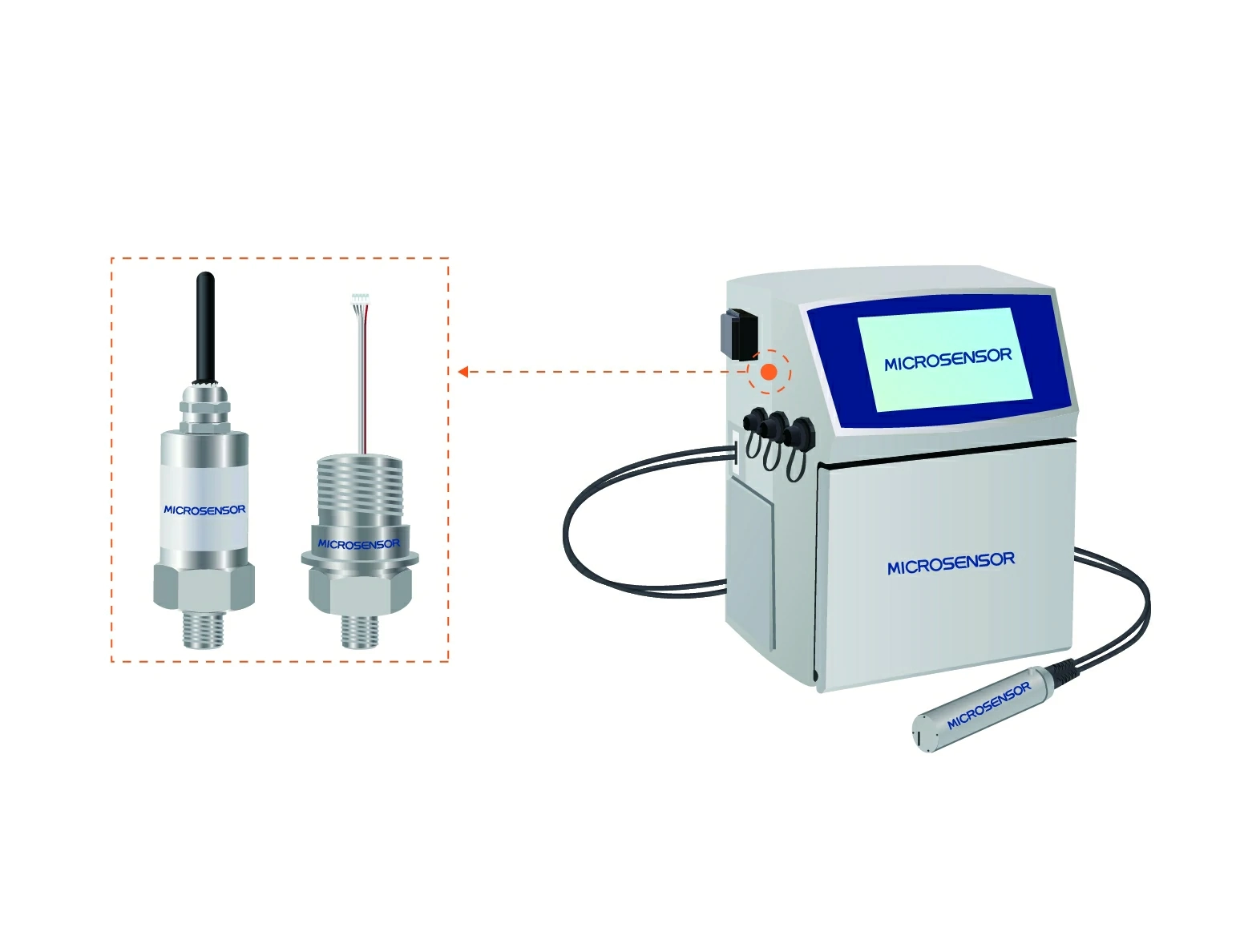 Inkjet Printer Pressure Monitoring