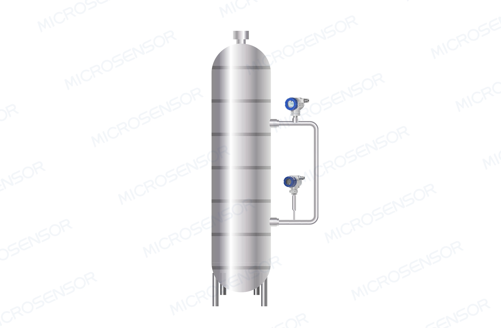 Distillation column Pressure Measurement