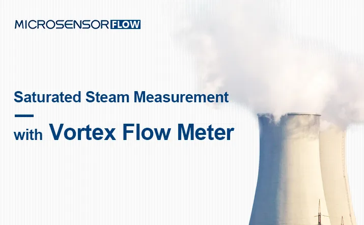 Saturated Steam Measurement with Vortex Flow Meter