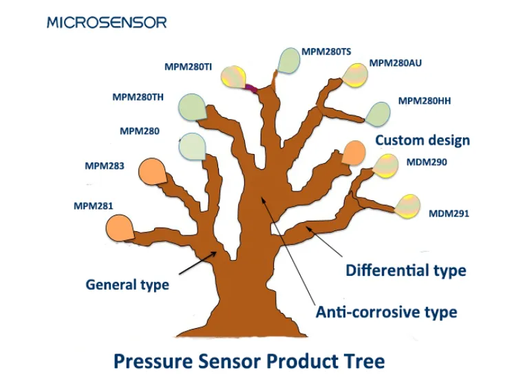 Micro Sensor Pressure Sensors