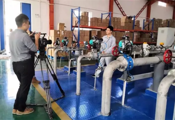 Baoji News Network Interviewed Micro Sensor Flowmeter Divisio