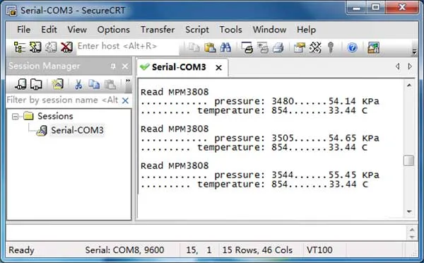 how digital sensors can read measurement data?