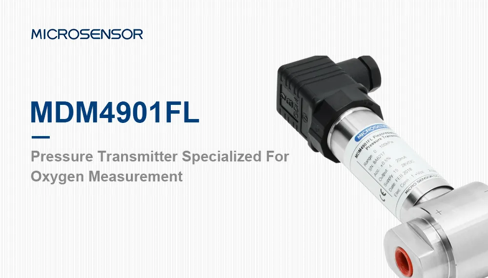 Pressure Transmitter For Oxygen Measurement