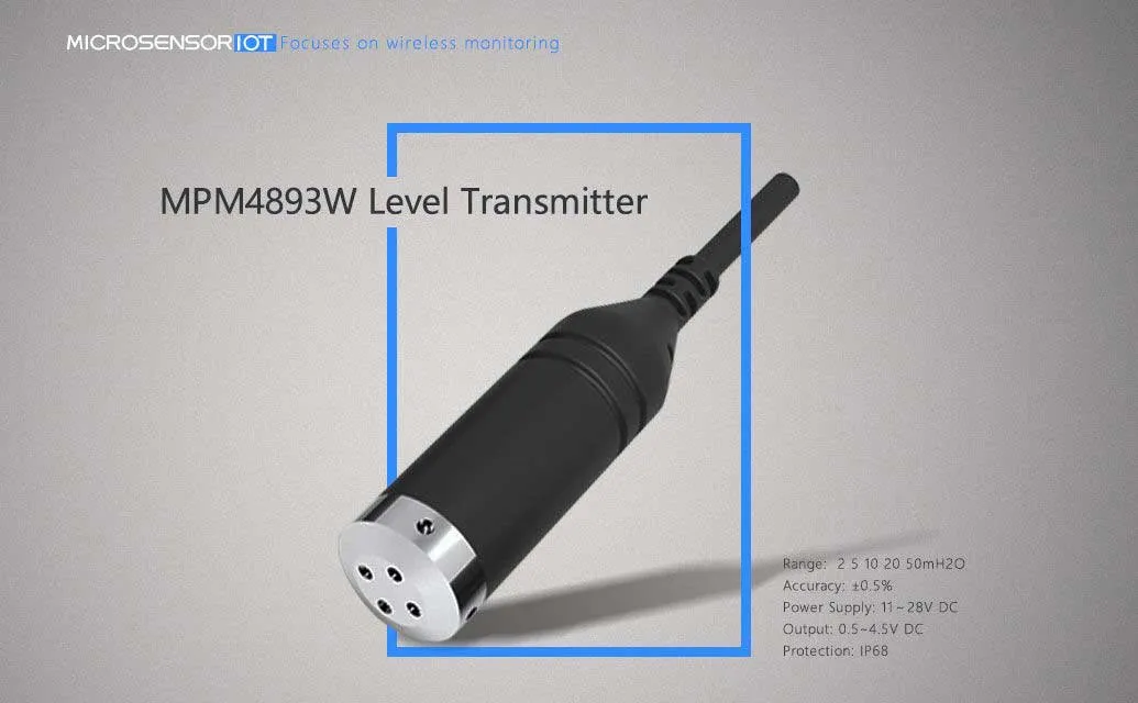 cost-effective level transmitter MPM4893W