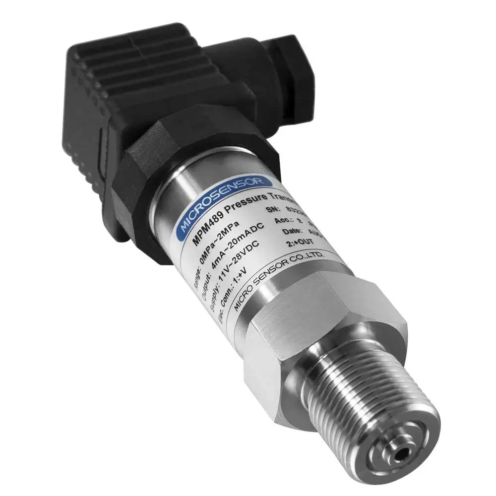 pressure transmitter for pipeline use