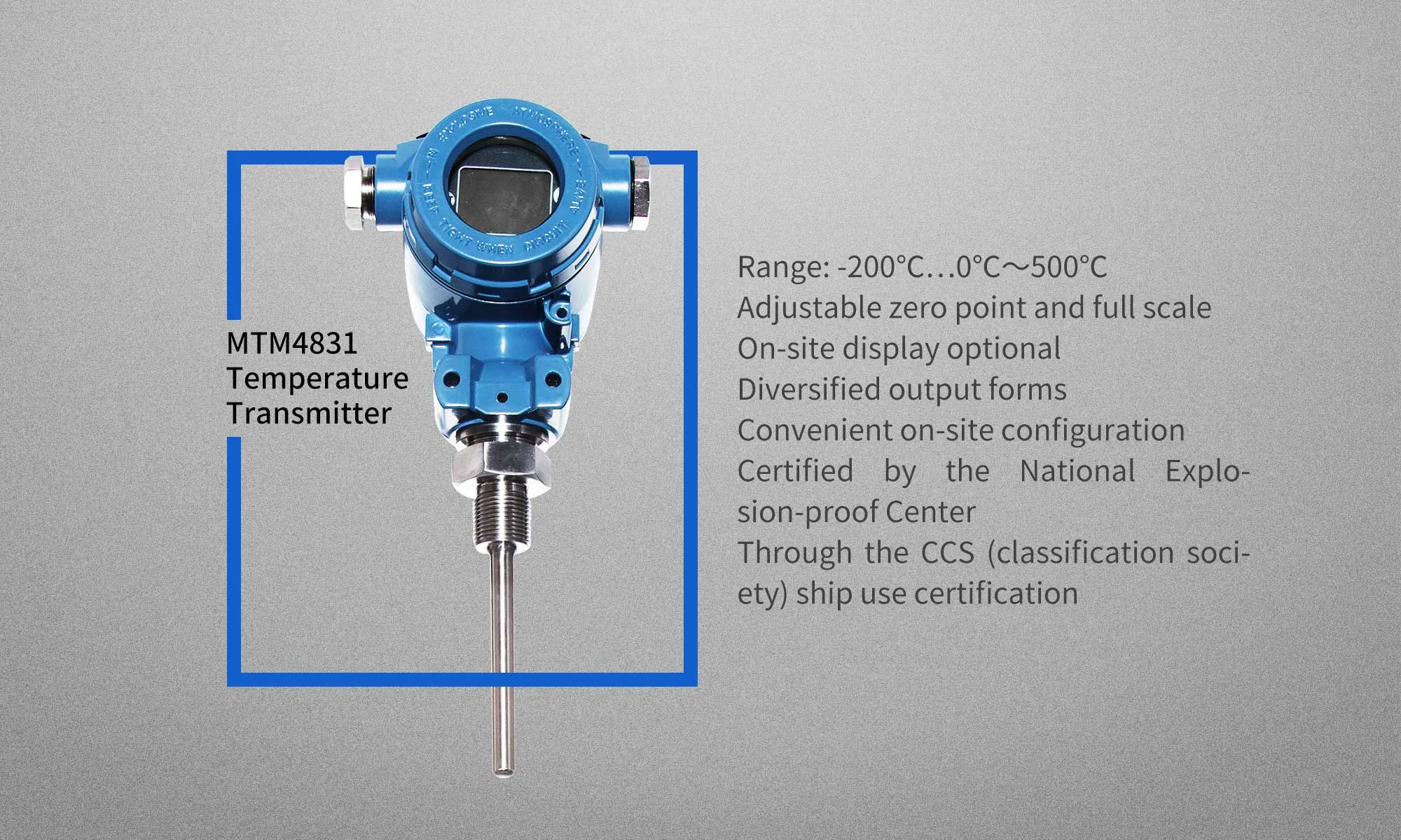 temperature transmitter MTM4831