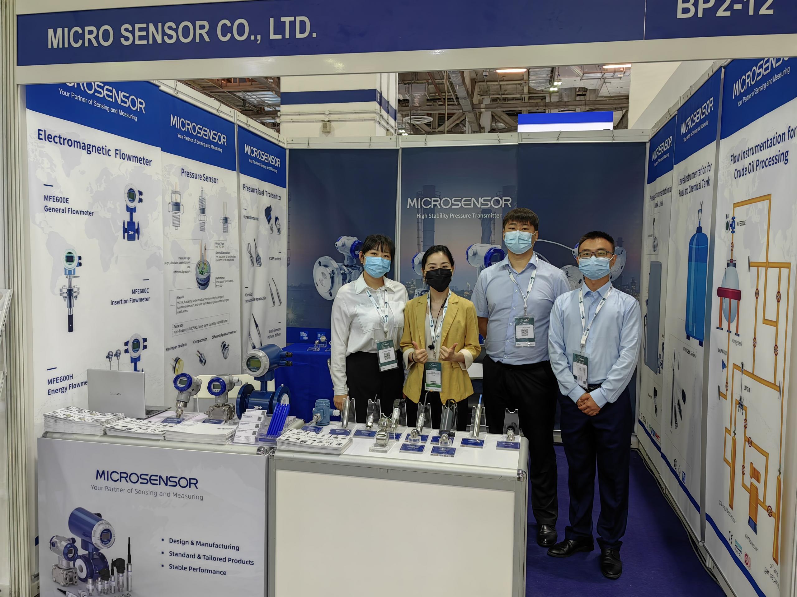From November 15th to 17th, Micro Sensor went to Singapore to participate in the largest oil and gas industry event in Asia - OSEA2022. 