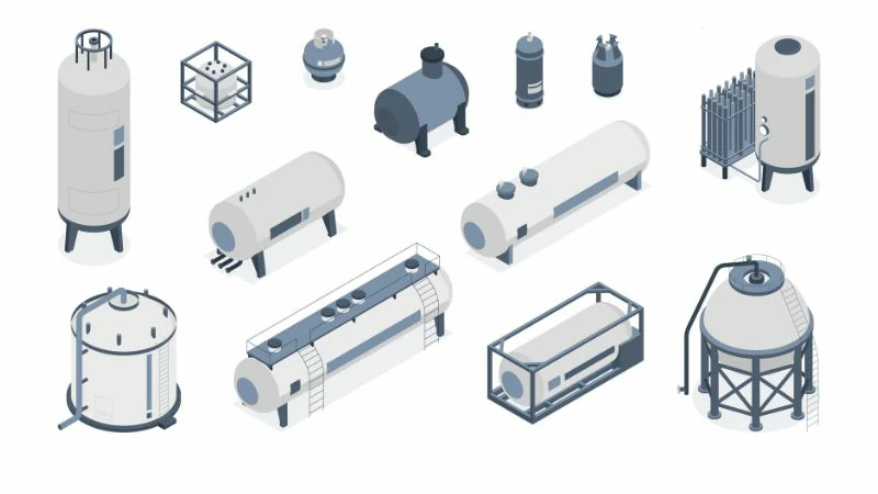 pressure measurement for different tanks