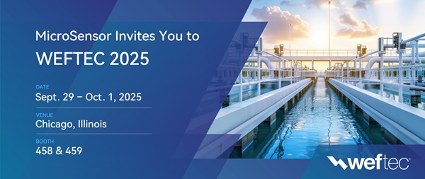 Visit MICROSENSOR at WEFTEC 2025
