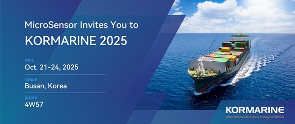 MICROSENSOR booth at KORMARINE 2025