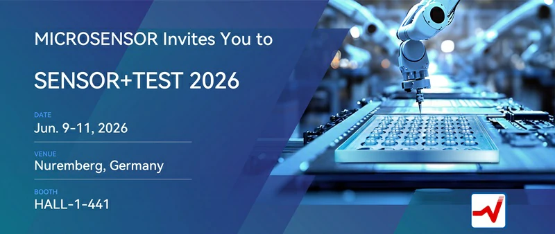 Join MICROSENSOR at SENSOR+TEST 2026
