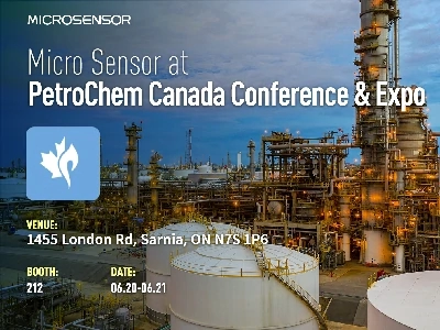 Meet Micro Sensor at Petrochemical Canada 2023