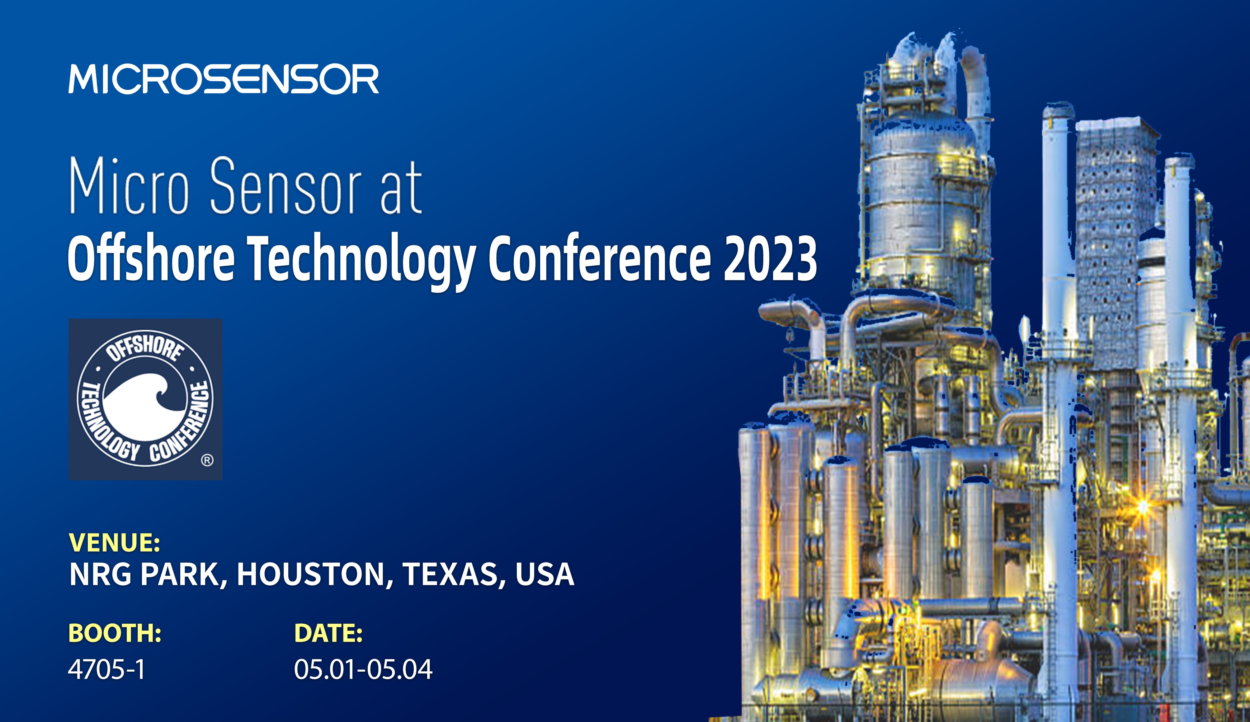 Meet Micro Sensor at OTC 2023