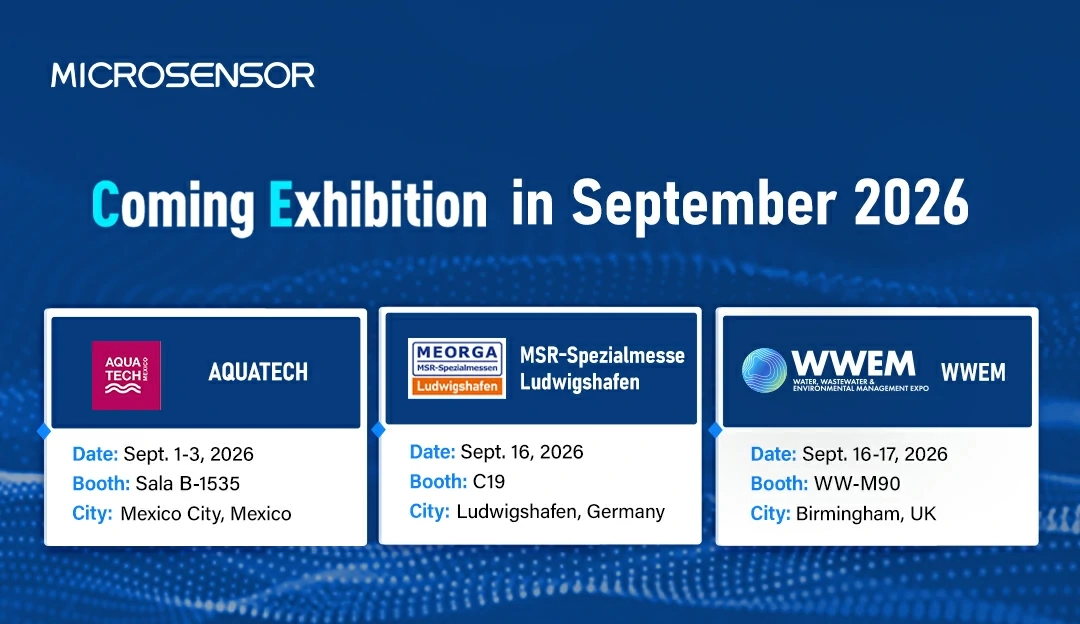 Visit MICROSENSOR's Booth in September 2026
