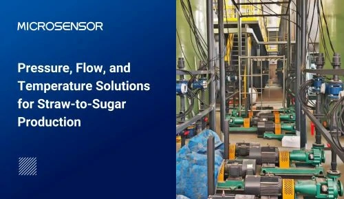 Pressure, Flow, and Temperature Solutions for Straw-to-Sugar Production