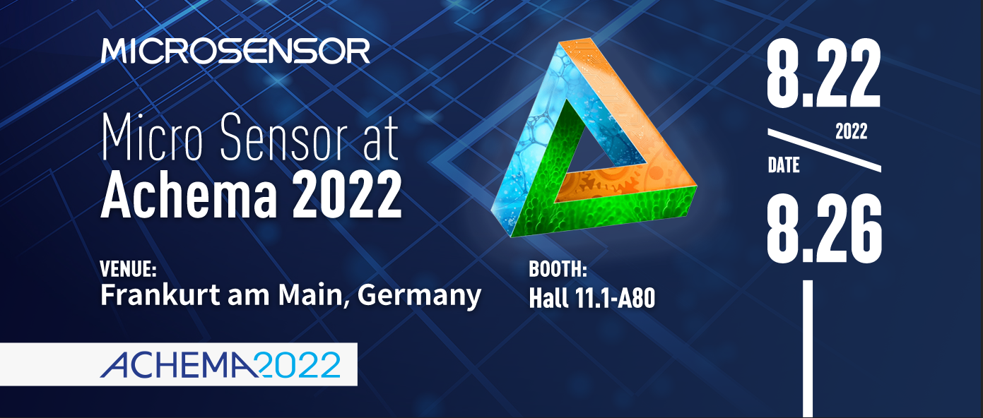 Meet Micro Sensor at ACHEMA 2022