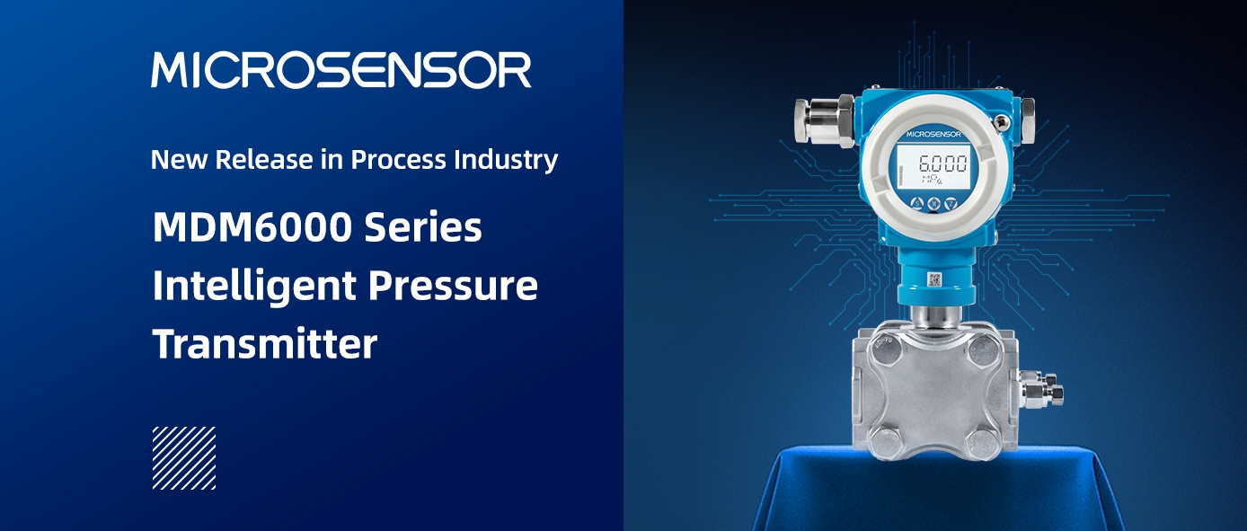 New Release in Process Industry丨MDM6000 Series Intelligent Pressure Transmitter