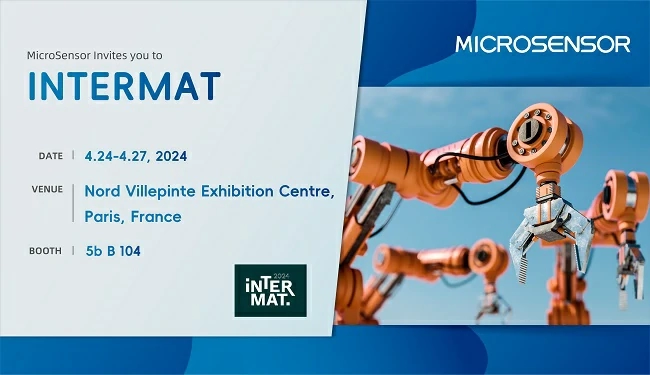 Meet Micro Sensor at INTERMAT 2024