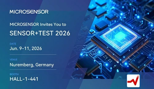 Join MICROSENSOR at SENSOR+TEST 2026
