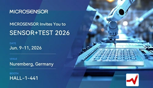 Join MICROSENSOR at SENSOR+TEST 2026