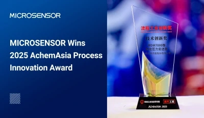 MICROSENSOR Wins 2025 AchemAsia Process Innovation Award MICROSENSOR Wins 2025 AchemAsia Process Innovation Award