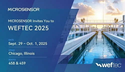 MICROSENSOR Will Showcase Monitoring Solutions at WEFTEC 2025