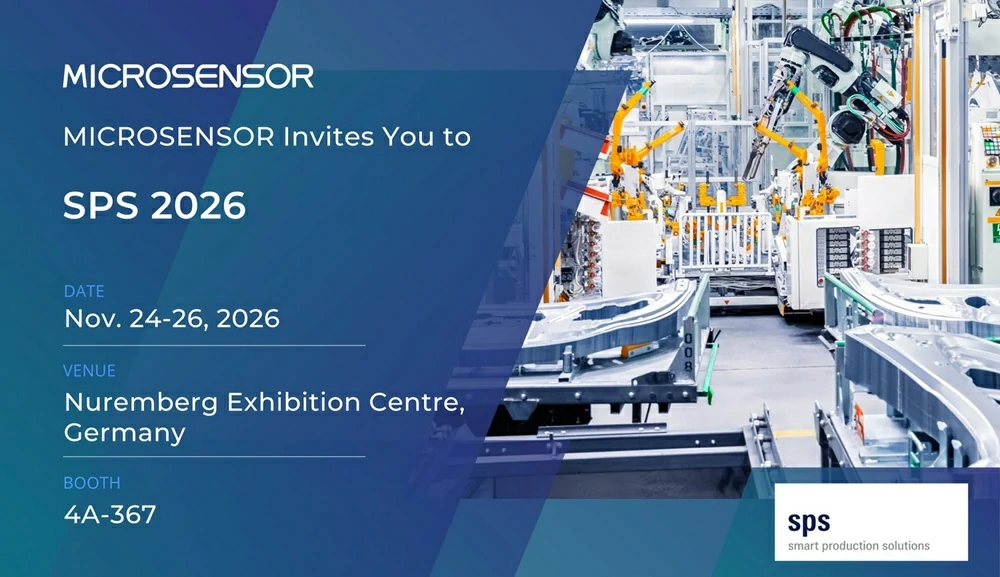 Meet MICROSENSOR at SPS 2026 Meet MICROSENSOR at SPS 2026