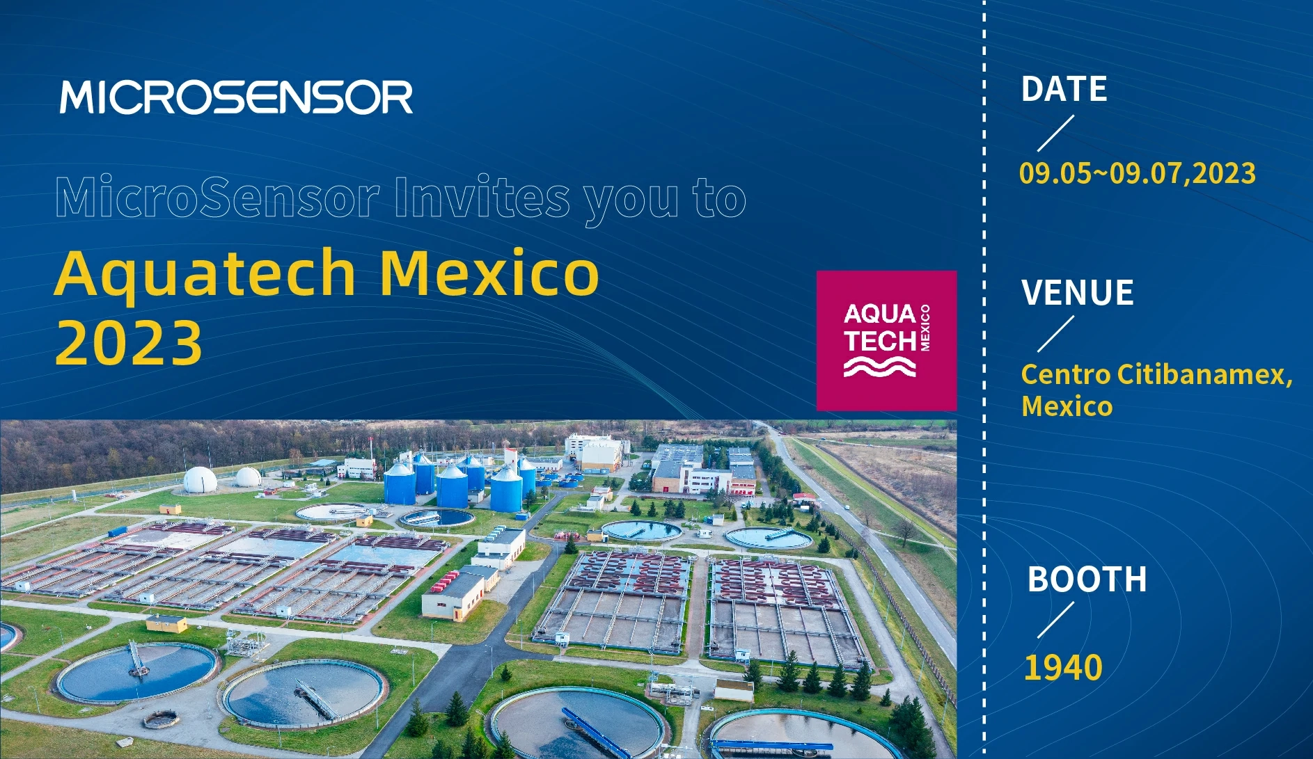 Meet Micro Sensor at Aquatech Mexico 2023