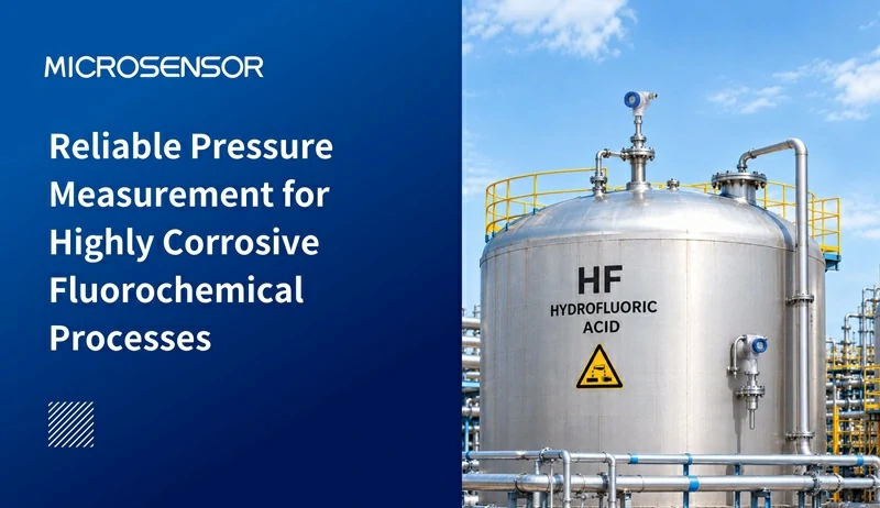 Reliable Pressure Measurement for Highly Corrosive Fluorochemical Processes